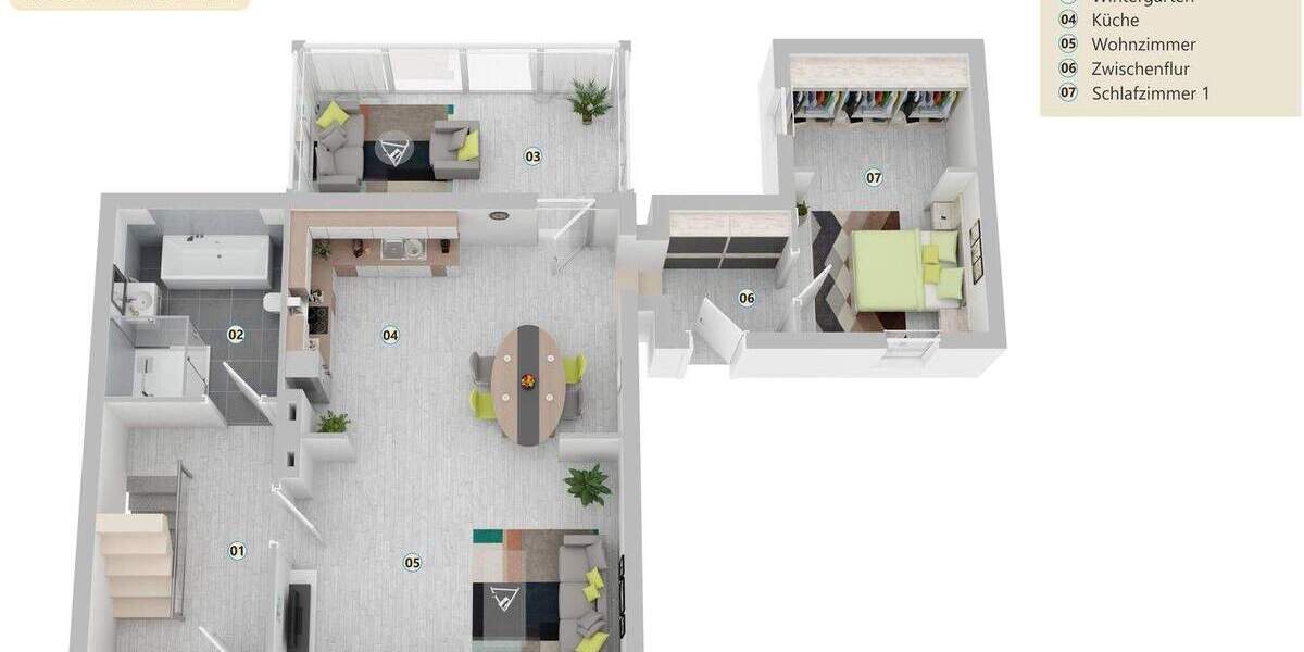 Doppelhaushälfte Wahlstedt - 4 Zimmer, 100 m&sup2;, 345.000&euro; | Angebot:25726000