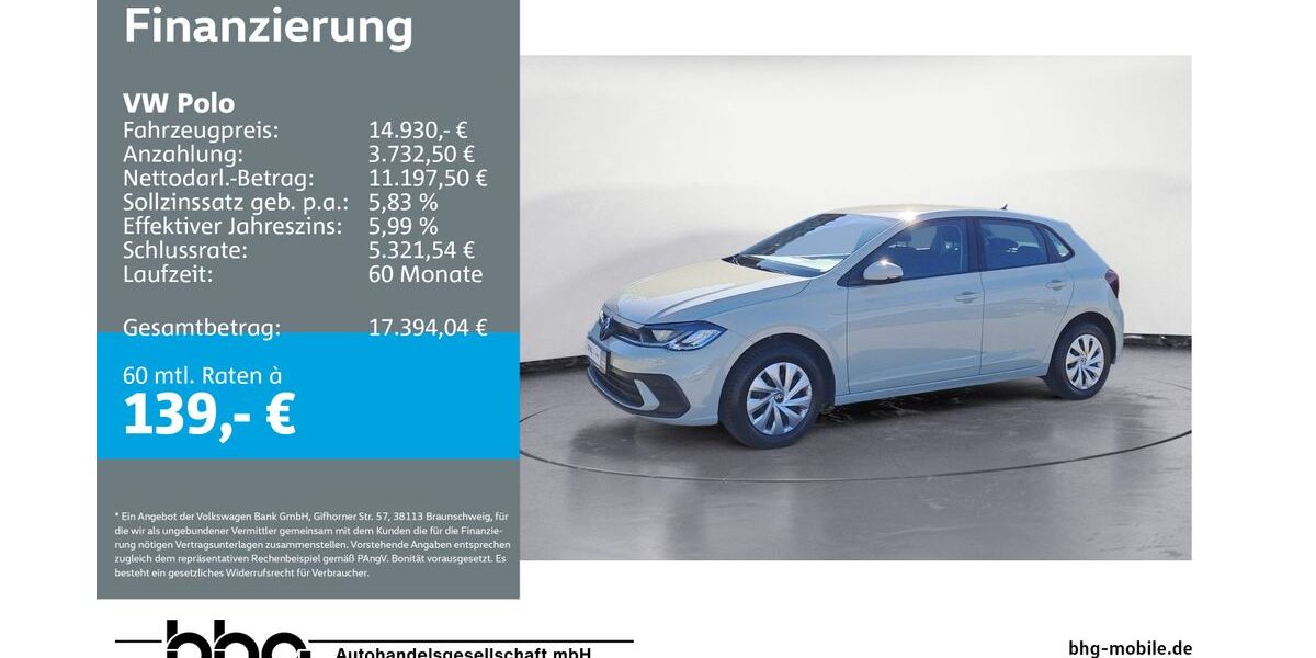 VW Polo 67.173 km 14.930 &euro; Ettlingen 76275