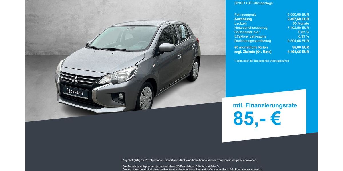 Mitsubishi Space Star 31.000 km 9.990 &euro; Haselünne 49740