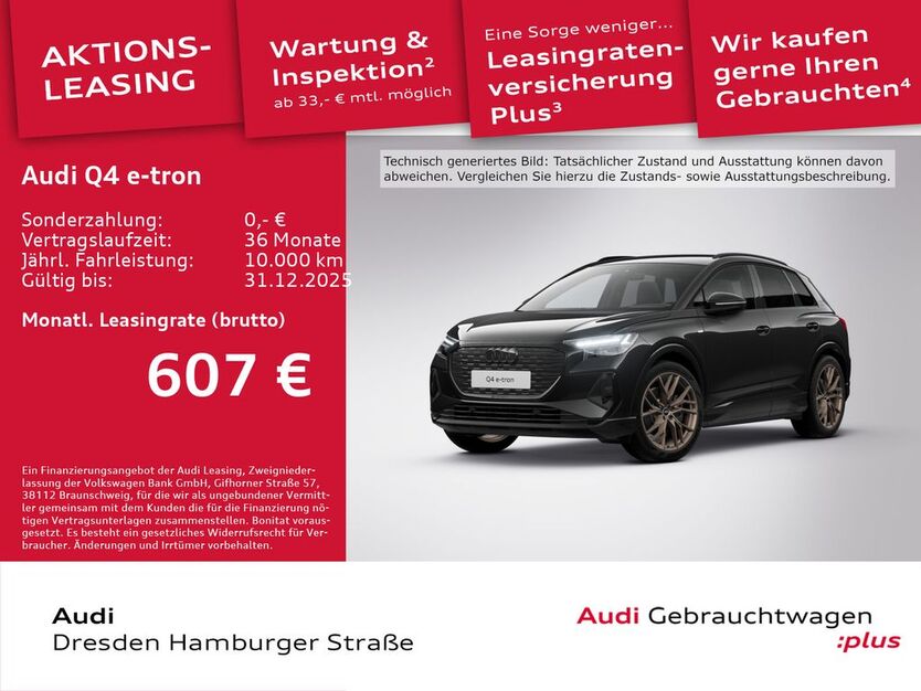 Audi Q4 e-tron 8.607 km 56.890 € Dresden 01067