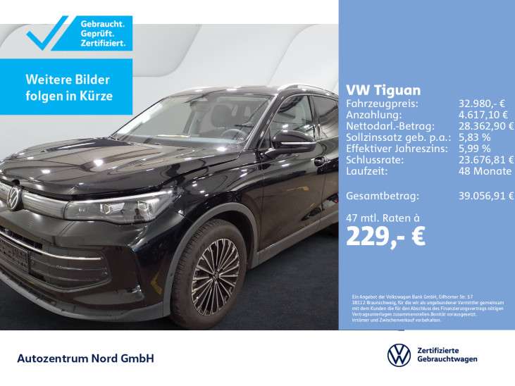 VW Tiguan 17.008 km 32.980 &euro; Flensburg 24941