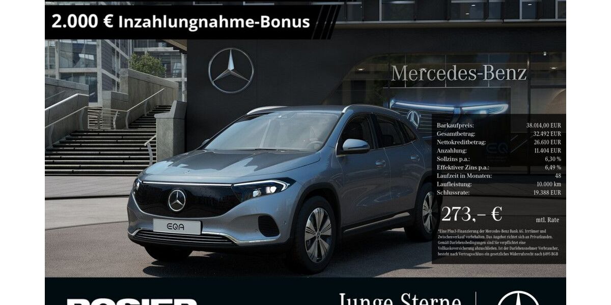 Mercedes-Benz EQA 9.987 km 37.890 &euro; Braunschweig 38122