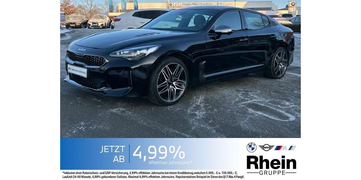 Kia Stinger 94.334 km 40.560 &euro; Hof 95032