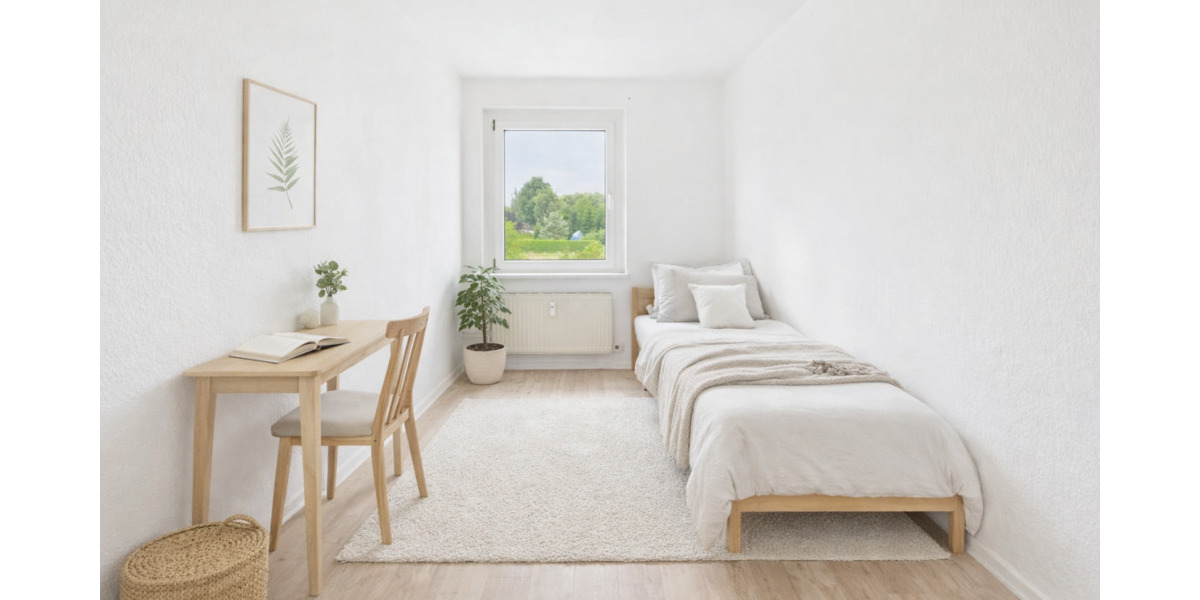 Etagenwohnung Schönfeld - 3 Zimmer, 57 m&sup2;, 319&euro; | Angebot:25686053