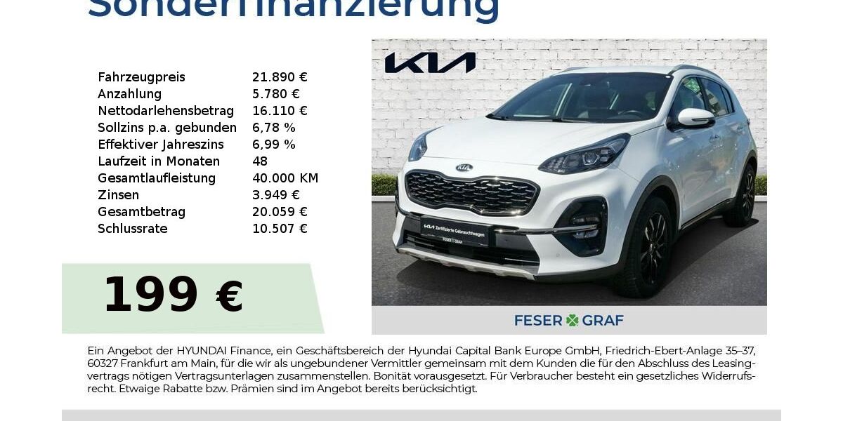 Kia Sportage 86.373 km 21.890 &euro; Roth 91154