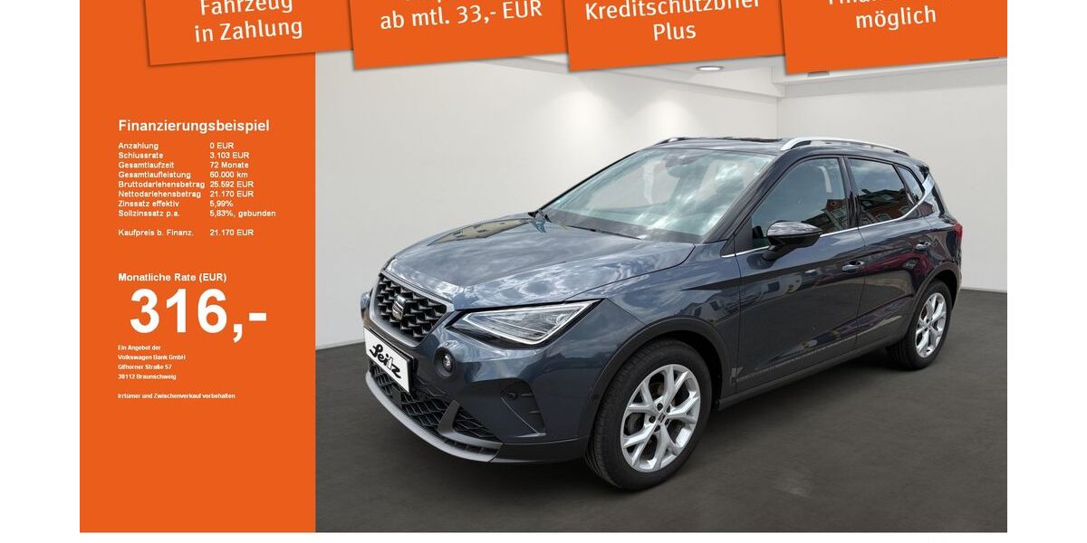 Seat Arona 23.000 km 21.170 &euro; Lindenberg 88161