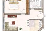 Etagenwohnung Hemhofen - 2 Zimmer, 124.999&euro; | Angebot:25845330