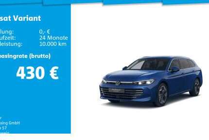 VW Passat Variant 5.425 km 47.330 € Mosbach 74821