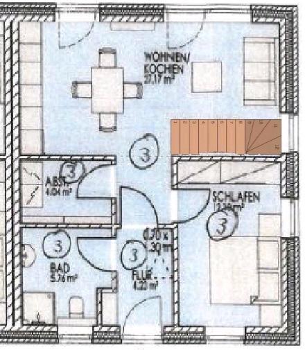 Reihenhaus Ihlow - 2 Zimmer, 72 m&sup2;, 314.500&euro; | Angebot:27120528