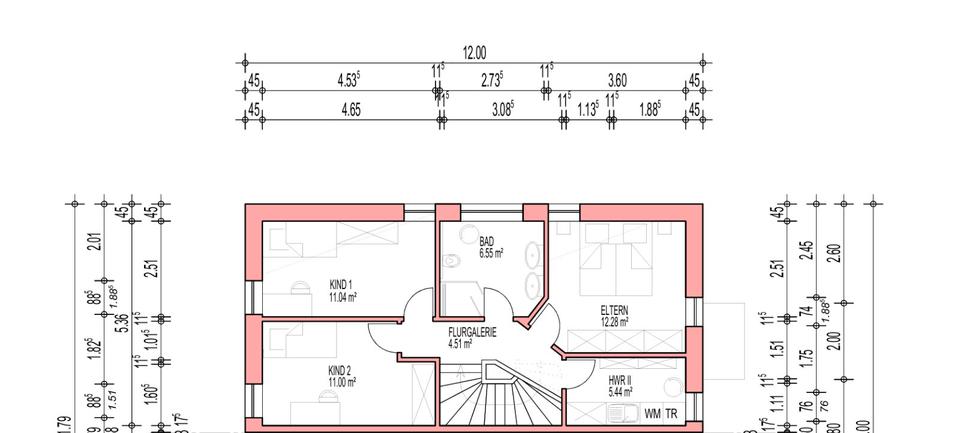 Doppelhaushälfte Nottuln - 4 Zimmer, 115 m&sup2;, 1.600&euro; | Angebot:26652624