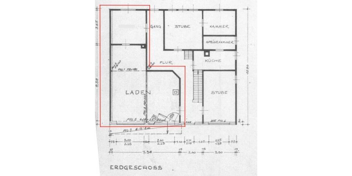 Gewerbeobjekt Bleckede - 2 Zimmer, 1.050&euro; | Angebot:25278685