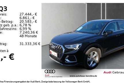 Audi Q3 61.986 km 27.444 &euro; Berlin 13581