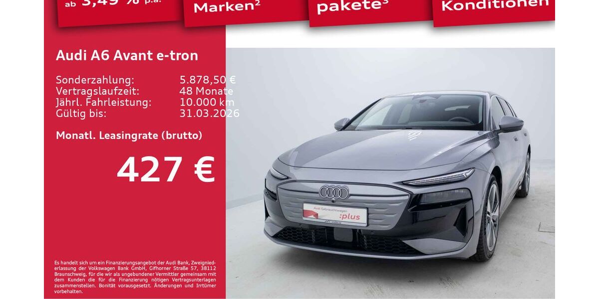 Audi A6 e-tron 7.877 km 58.785 &euro; Berlin 13088