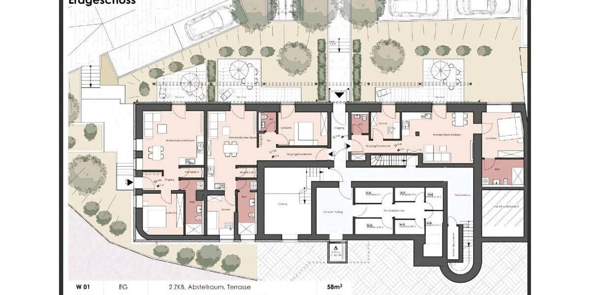 Erdgeschoßwohnung Kusel - 3 Zimmer, 75 m&sup2;, 277.500&euro; | Angebot:26965655