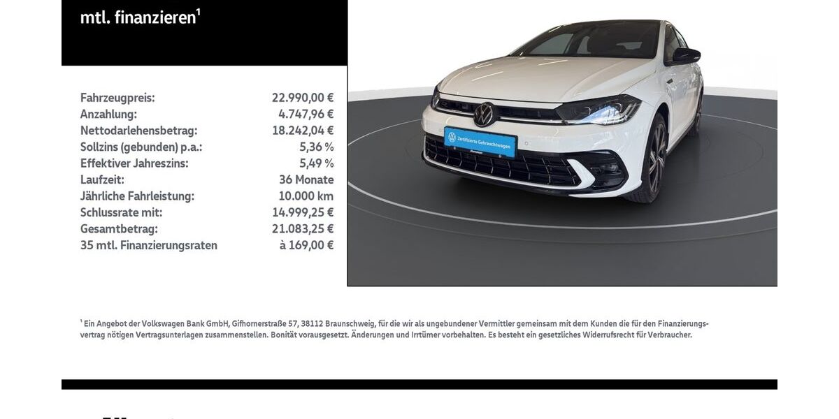 VW Polo 42.188 km 22.990 &euro; Nordhausen 99734