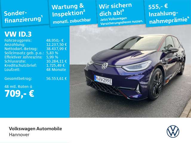 VW ID.3 5.550 km 48.950 &euro; Hannover 30655