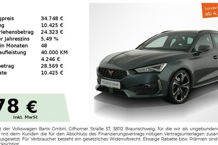Cupra Leon 51.850 km 34.748 &euro; Nürnberg 90441