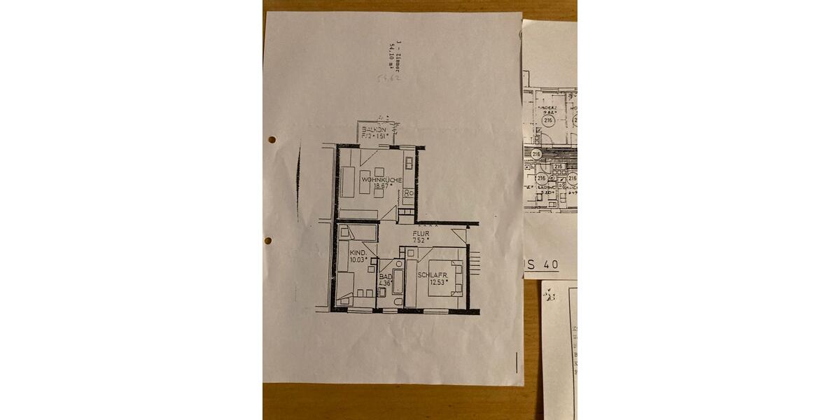 Etagenwohnung Cadolzburg - 3 Zimmer, 55 m&sup2;, 175.000&euro; | Angebot:26767572