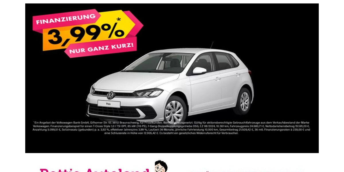 VW Polo 39.575 km 14.977 &euro; Hamm 59075