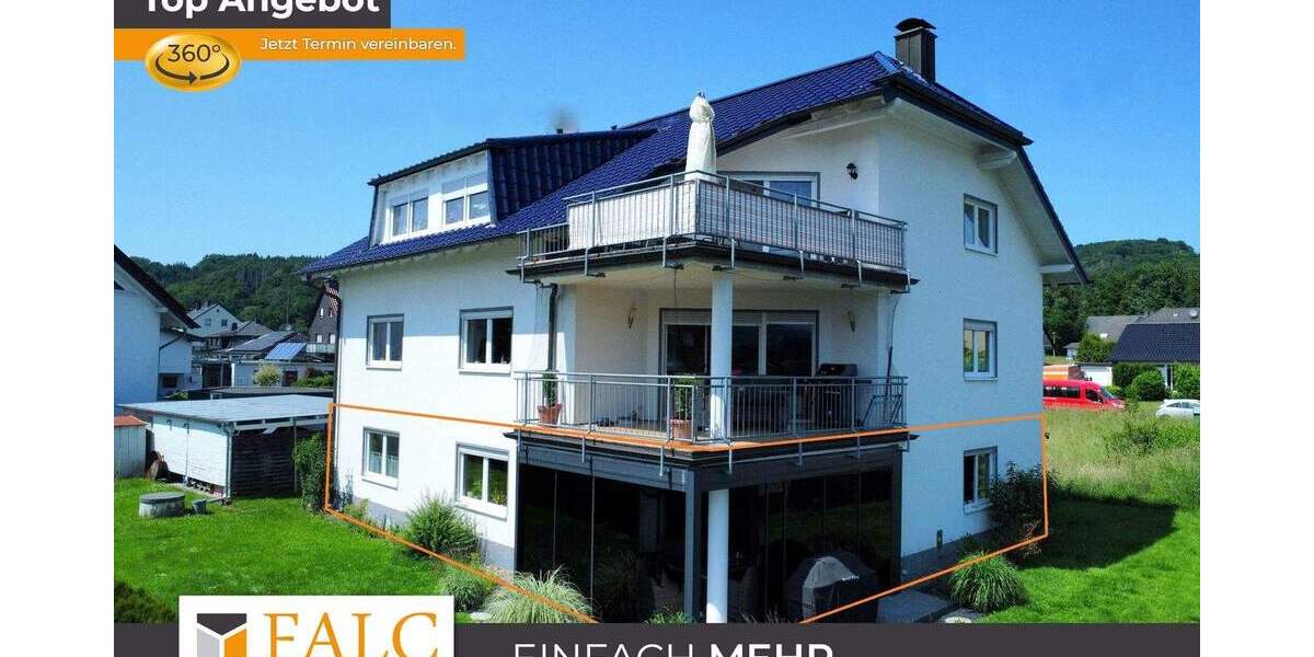 Etagenwohnung Eitorf Halft - 4 Zimmer, 132 m&sup2;, 329.000&euro; | Angebot:23479667