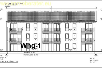 Projektierte 4-Zi-Whg WFL ca. 99 m² beste Bauqualität-KfW 40 QNG Qualität jetzt clever kaufen u. erst bei Fertigstellung bezahlen! - Wohnung Schwandorf | Angebot:19857358
