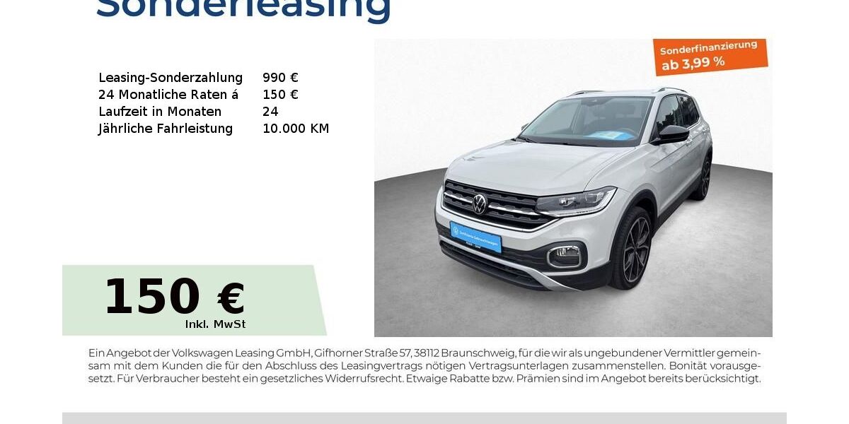 VW T-Cross 66.300 km 16.890 &euro; Roth 91154