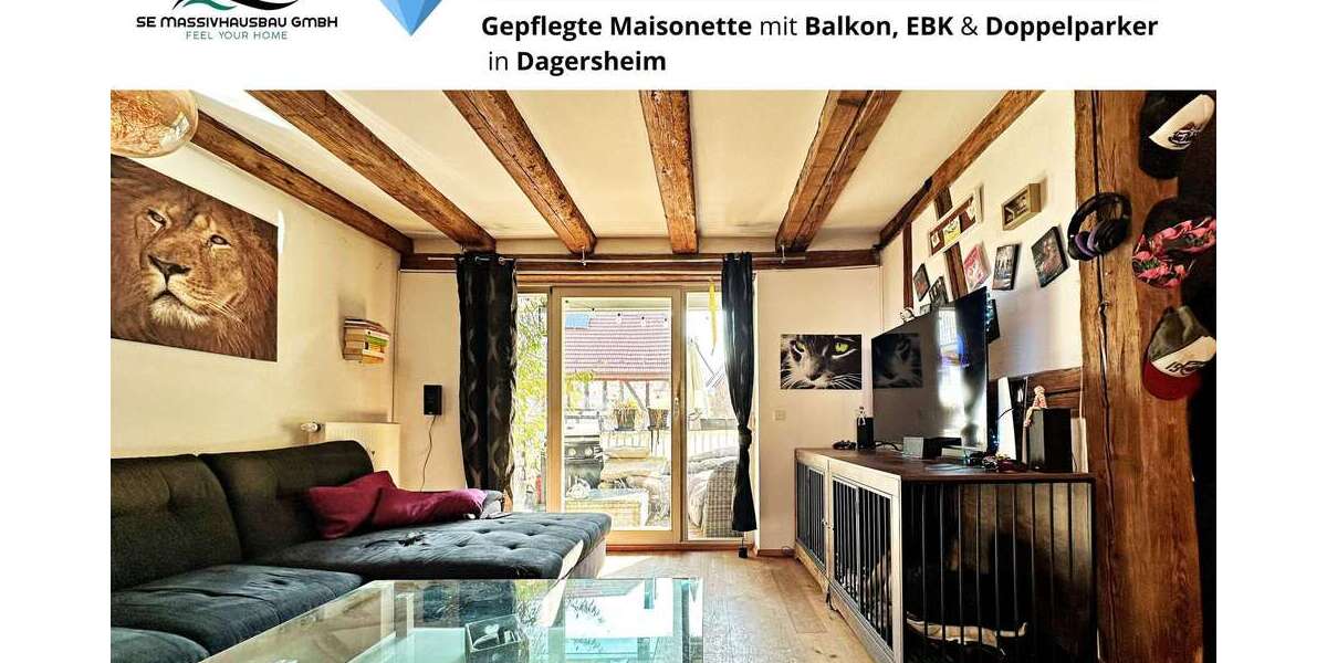 Etagenwohnung Böblingen Dagersheim - 2.5 Zimmer, 72 m&sup2;, 269.900&euro; | Angebot:26561231