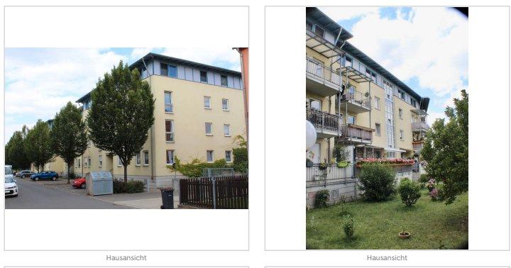 Etagenwohnung Gera Debschwitz - 2 Zimmer, 51 m&sup2;, 320&euro; | Angebot:26398903