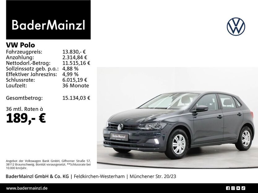 VW Polo 42.904 km 13.830 € Feldkirchen/Westerham 83620