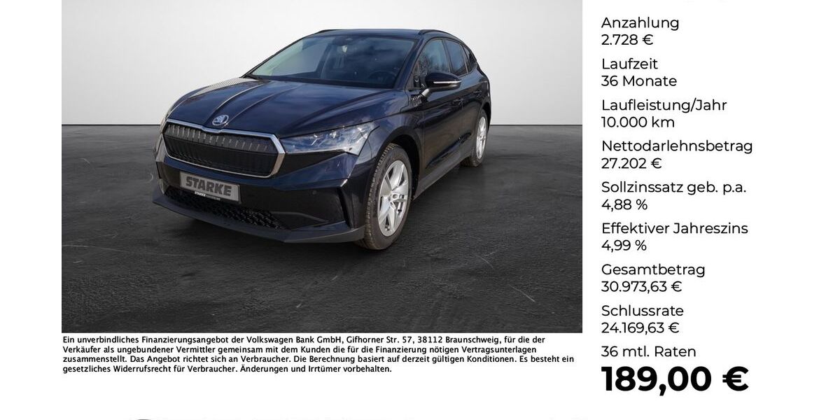 Skoda Enyaq 9.763 km 29.930 &euro; Georgsmarienhütte 49124