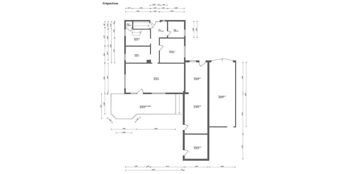 Bungalow Schwanewede - 6 Zimmer, 151 m&sup2;, 289.000&euro; | Angebot:25250815