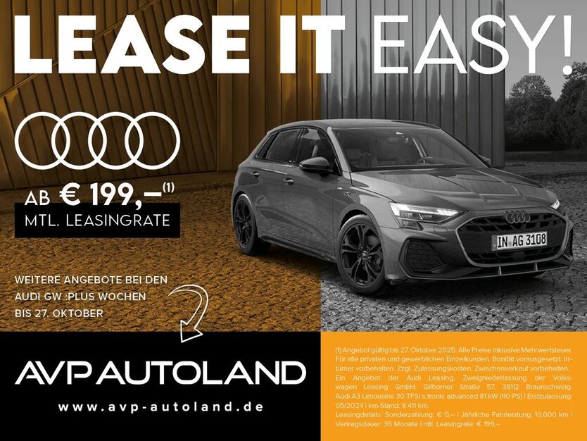 Audi A3 28.286 km 26.970 € Plattling 94447