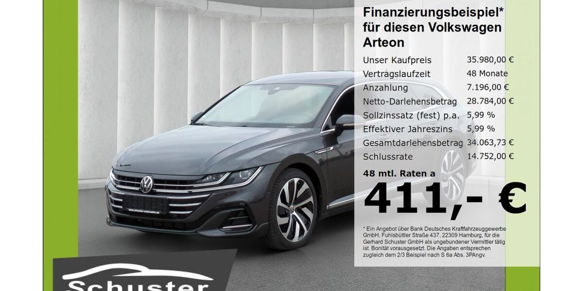 VW Arteon 43.298 km 34.879 &euro; Ruhstorf 94099