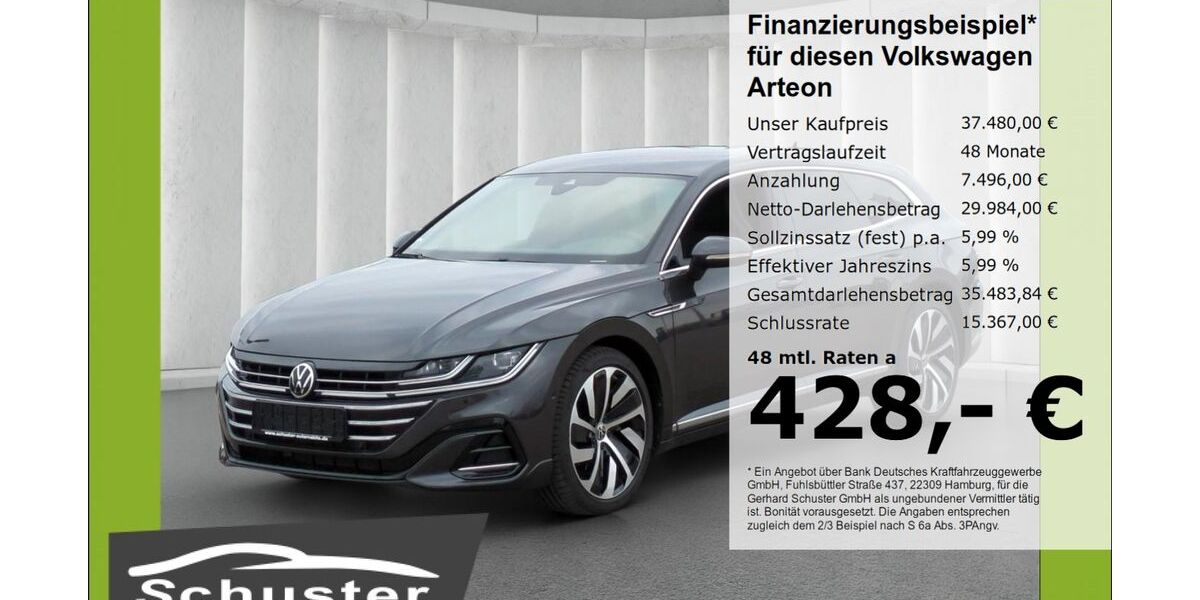 VW Arteon 43.298 km 36.980 &euro; Ruhstorf 94099