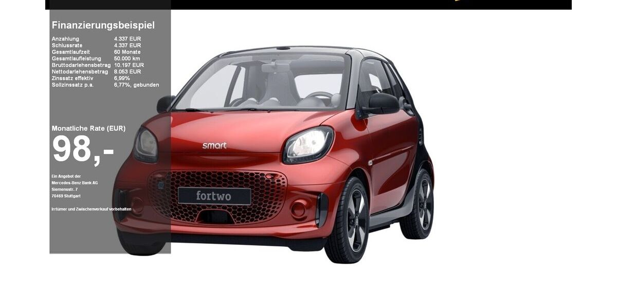 Smart ForTwo 16.163 km 12.390 &euro; Eutin 23701