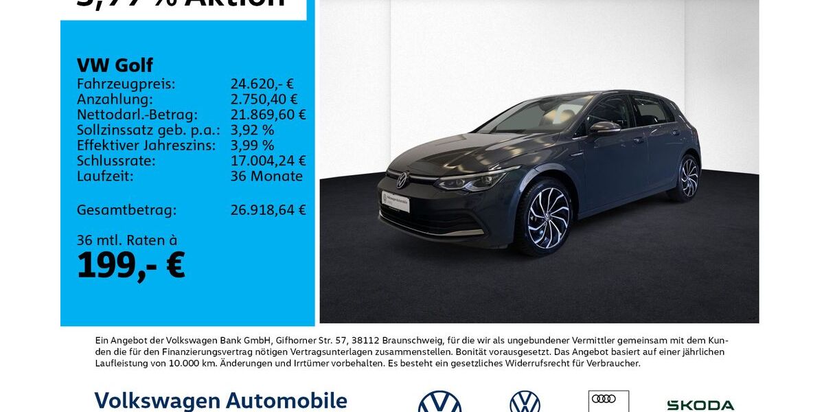 VW Golf 21.450 km 24.620 &euro; Leipzig 04178