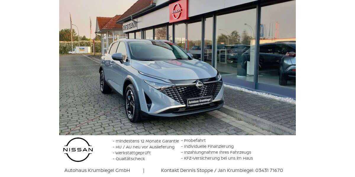 Nissan Qashqai 12.700 km 42.608 &euro; Döbeln 04720