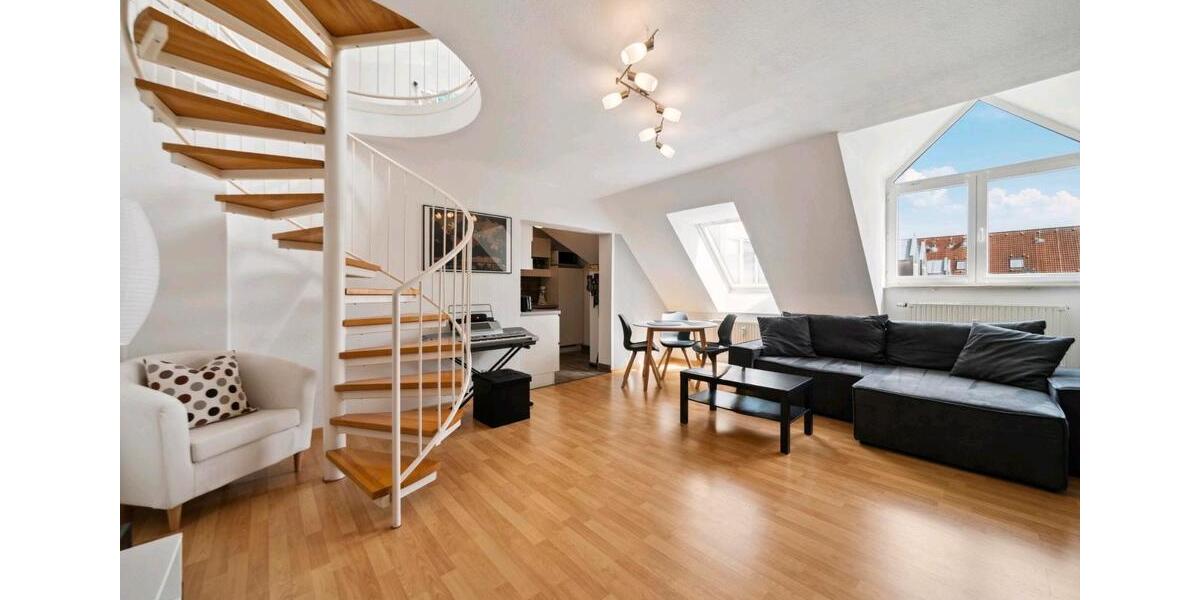 Maisonettenwohnung Fürth Südstadt - 2 Zimmer, 57 m&sup2;, 700&euro; | Angebot:26429657