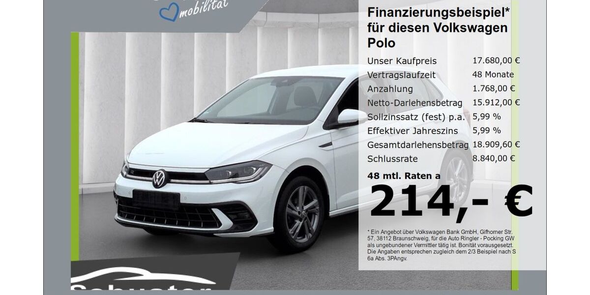 VW Polo 64.065 km 17.680 &euro; Pocking 94060