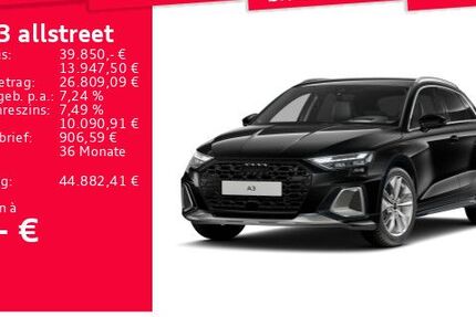 Audi A3 1.904 km 39.850 &euro; Frankfurt am Main 60314
