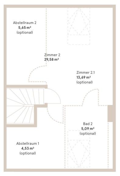 Reihenhaus Bingen am Rhein - 4 Zimmer, 120 m&sup2;, 1.940&euro; | Angebot:26619723