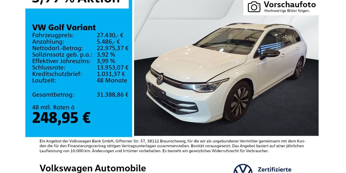 VW Golf 25.207 km 27.430 &euro; Leipzig 04277