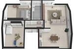 Dachgeschoßwohnung Heusenstamm - 3.5 Zimmer, 84 m&sup2;, 1.800&euro; | Angebot:26722333