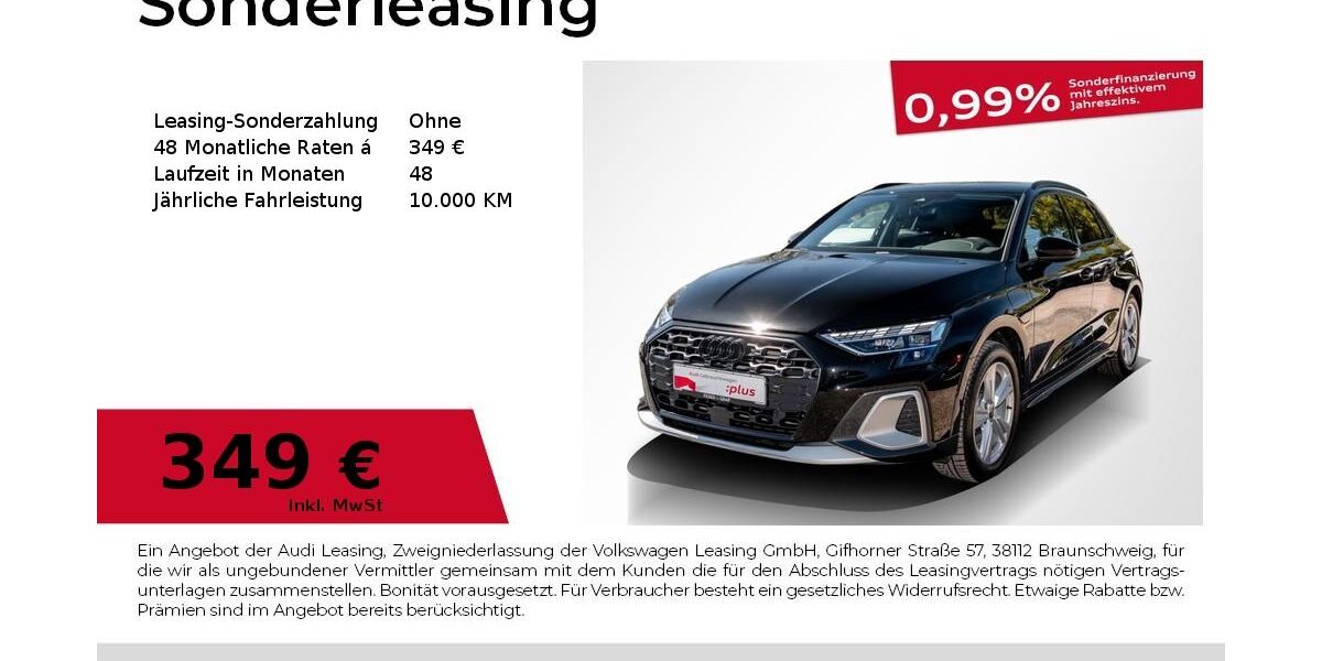 Audi A3 6.939 km 38.440 &euro; Magdeburg 39126