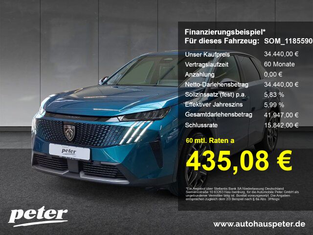 Peugeot 3008 3.500 km 32.440 &euro; Sömmerda 99610
