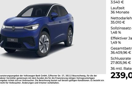 VW ID.5 10.270 km 37.850 &euro; Osnabrück 49078