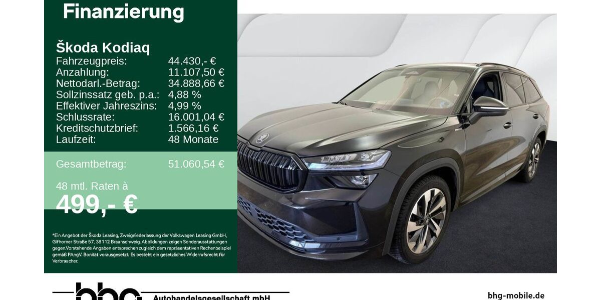 Skoda Kodiaq 24.507 km 44.430 &euro; Durmersheim 76448