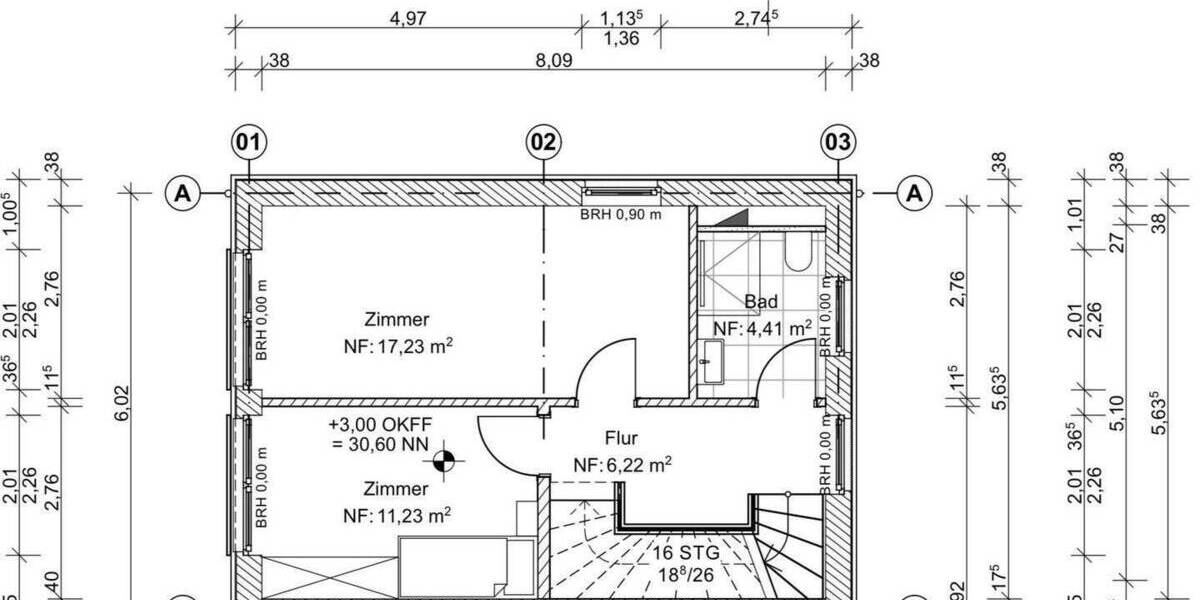 Reihenendhaus Hamburg Groß Flottbek - 5 Zimmer, 136 m&sup2;, 1.199.000&euro; | Angebot:26869306