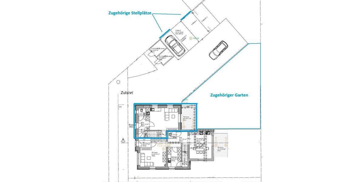 Doppelhaushälfte Osterhofen - 3 Zimmer, 82 m&sup2;, 830&euro; | Angebot:26227862