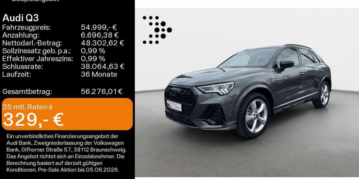 Audi Q3 3.600 km 54.999 &euro; Hanau 63452